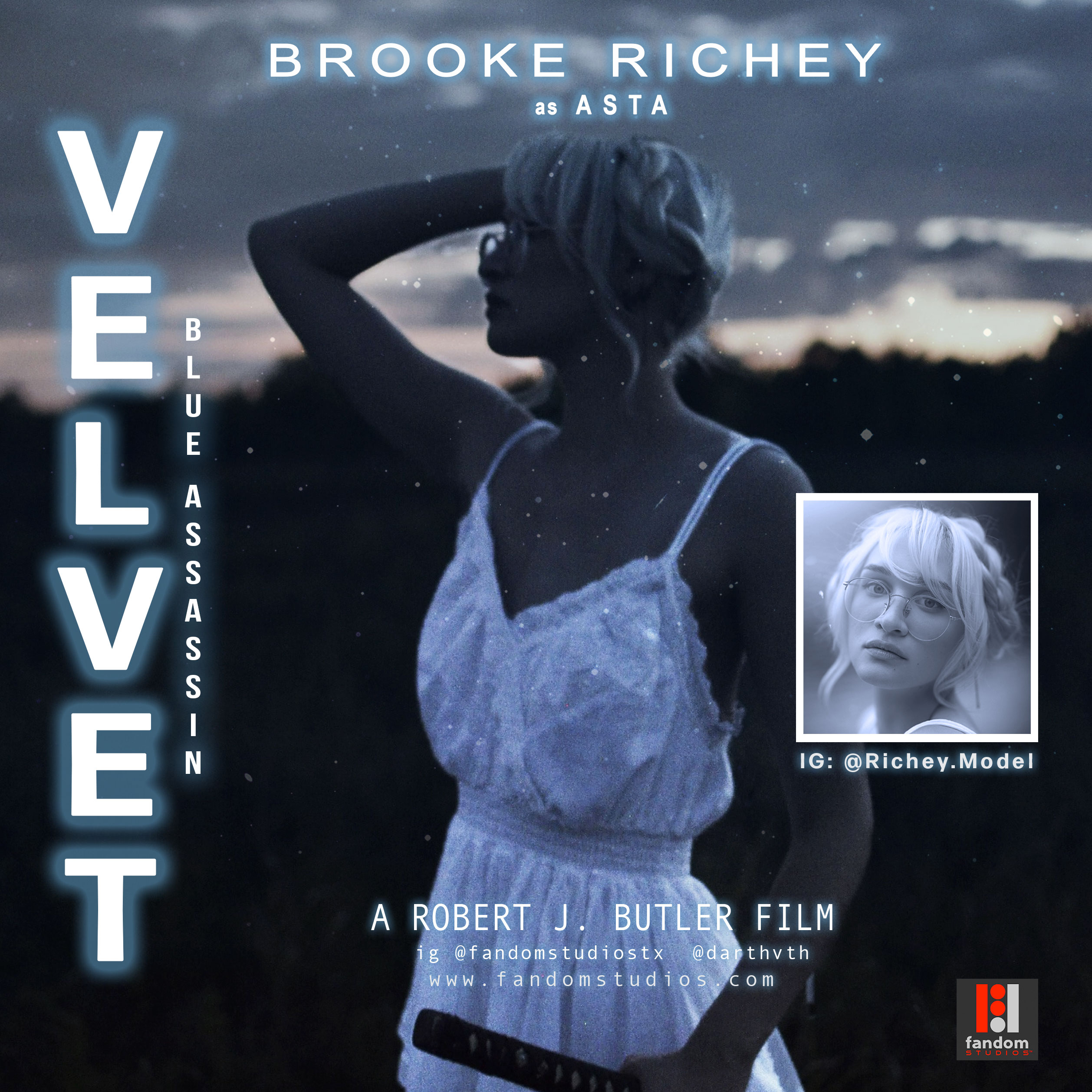 Brooke Richey as Asta in VELVET: Blue Assassin